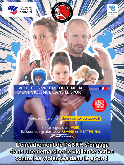 Affiche contre violence dans le sport ASKR copie